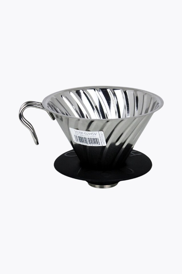 Dripper metálico Hario V60 02 Stainless Steel Filtro de café (Filtro manual)