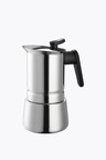 Pedrini stainless steel coffee maker for 6 cups