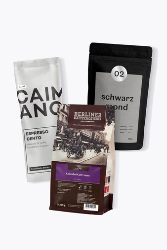 Espresso 100% Arábica - Set de degustación 750g