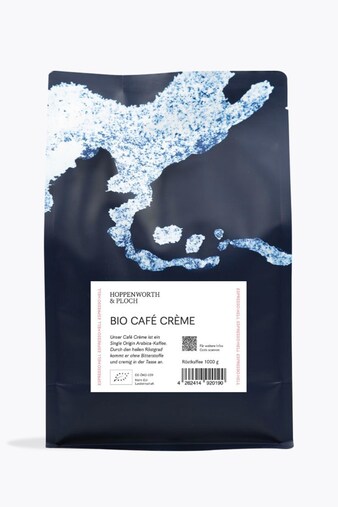 Hoppenworth & Ploch Organic Café Crème 1kg