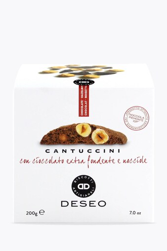 Deseo Cantuccini with Hazelnut and Dark Chocolate 200g