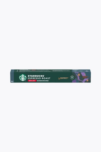 STARBUCKS® by NESPRESSO® Decaf Espresso Roast 10 Nespresso® Compatible Capsules