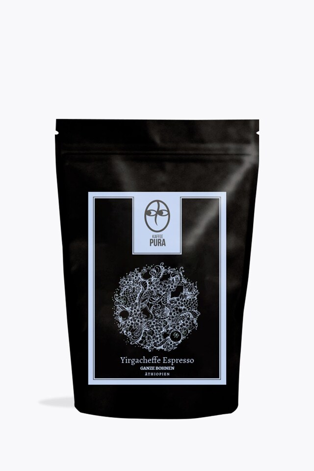 Kaffee Pura Yirgacheffe Espresso Organic 250g