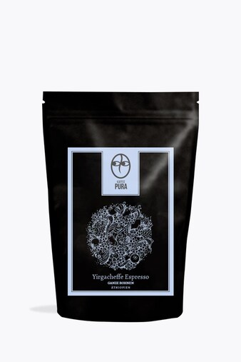 Kaffee Pura Yirgacheffe Espresso Organic 250g
