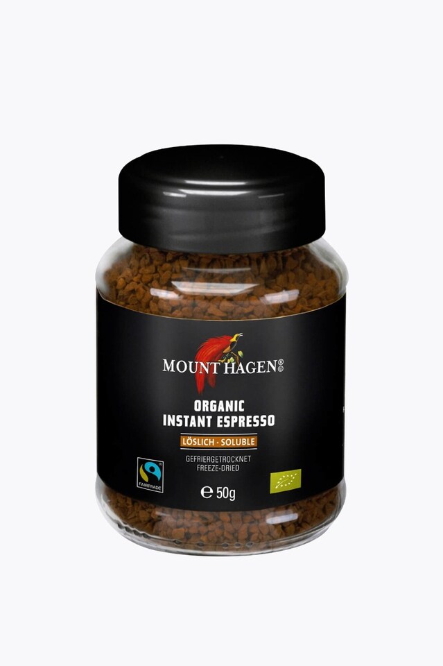 Mount Hagen Organic Instant Espresso Bio Fairtrade 50g