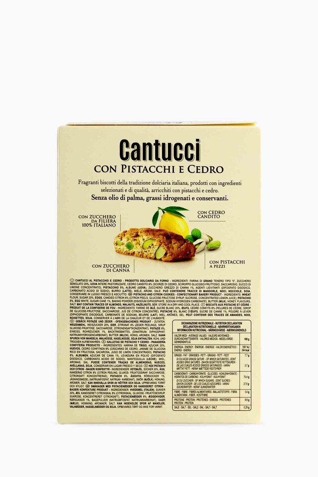 Falcone Cantucci al Pistacchio e Cedro 180g mit Pistachion