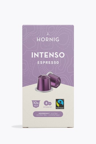 J. Hornig Intenso Espresso 10 Kapseln Nespresso® kompatibel