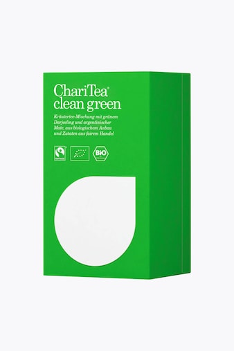 ChariTea Clean Green Bio 20 bolsitas de té