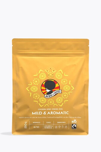 Afro Coffee Mild & Aromatic Organic 250g