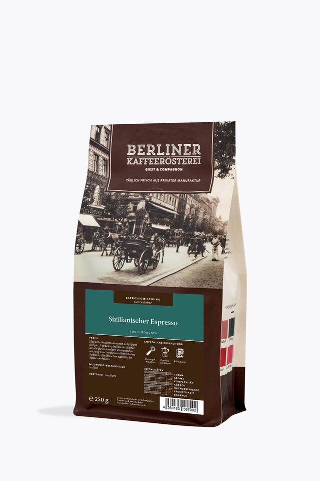 Berliner Kaffeerösterei Sicilian Espresso 250g