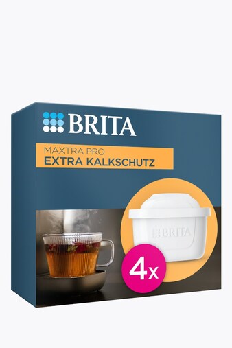 Cartucho de filtro de agua BRITA MAXTRA PRO Extra protección contra la cal pack de 4 unidades
