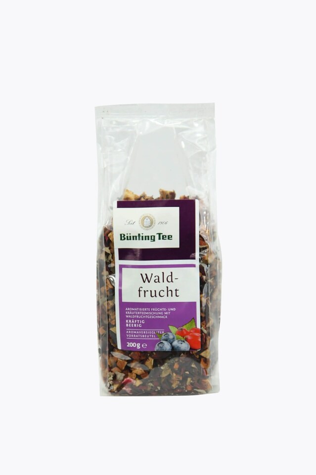 Bünting Tee té de frutas del bosque 200g té a granel