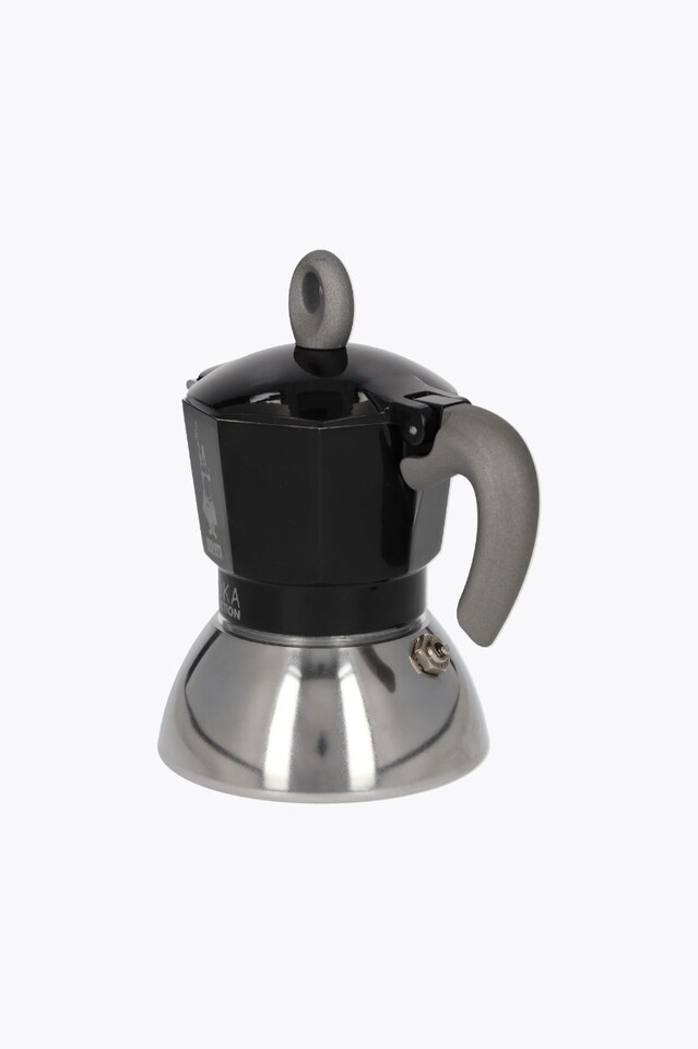 Bialetti Espresso Maker New Moka Induction 2 Cups Black